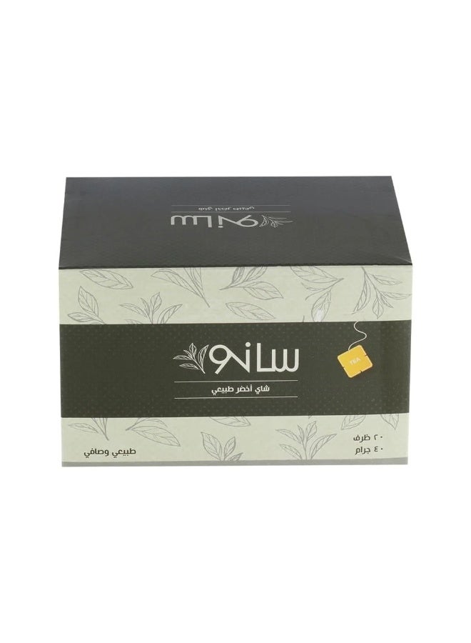 Sano Natural Green Tea - 20 Bags - Image 2